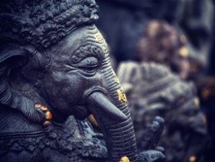 Ganesha im Yogastudio Idstein